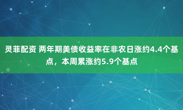 灵菲配资 两年期美债收益率在非农日涨约4.4个基点，本周累涨约5.9个基点